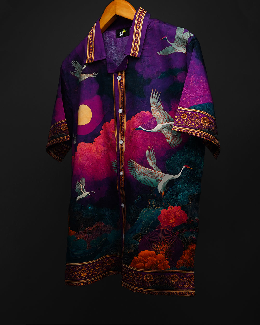 TSUKI MIRAGE * Cuban Collar Shirt #162