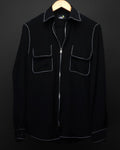 Suede Zip Shirt #158