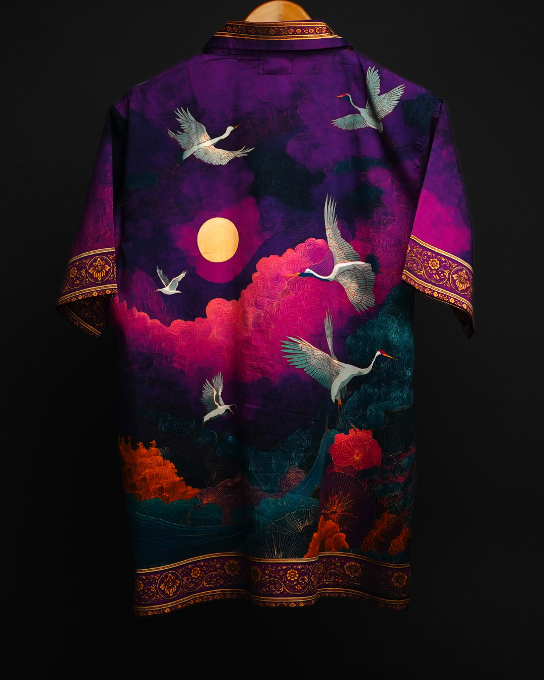 TSUKI MIRAGE * Cuban Collar Shirt #162