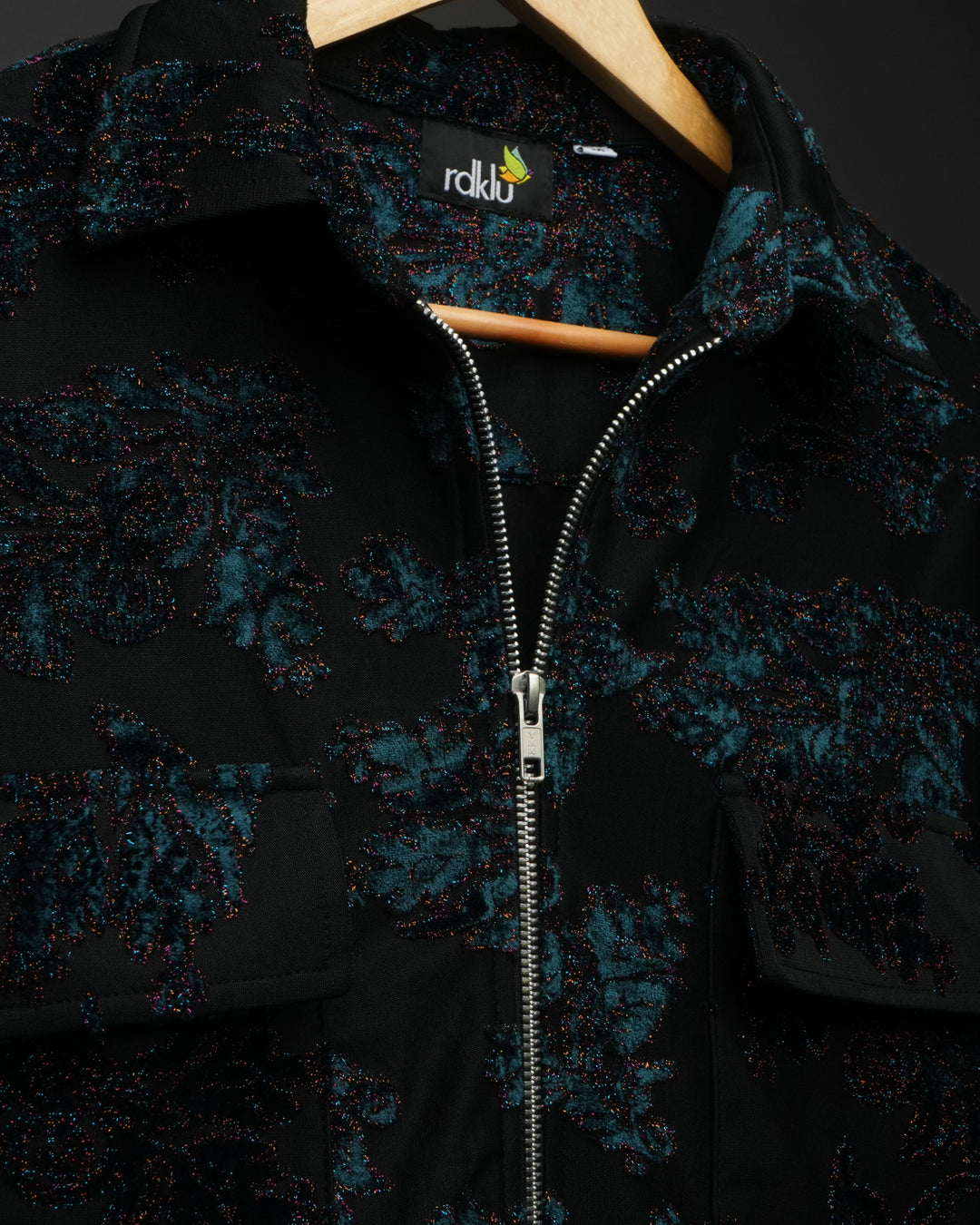 Moonlit Flora * Zip Shirt #168