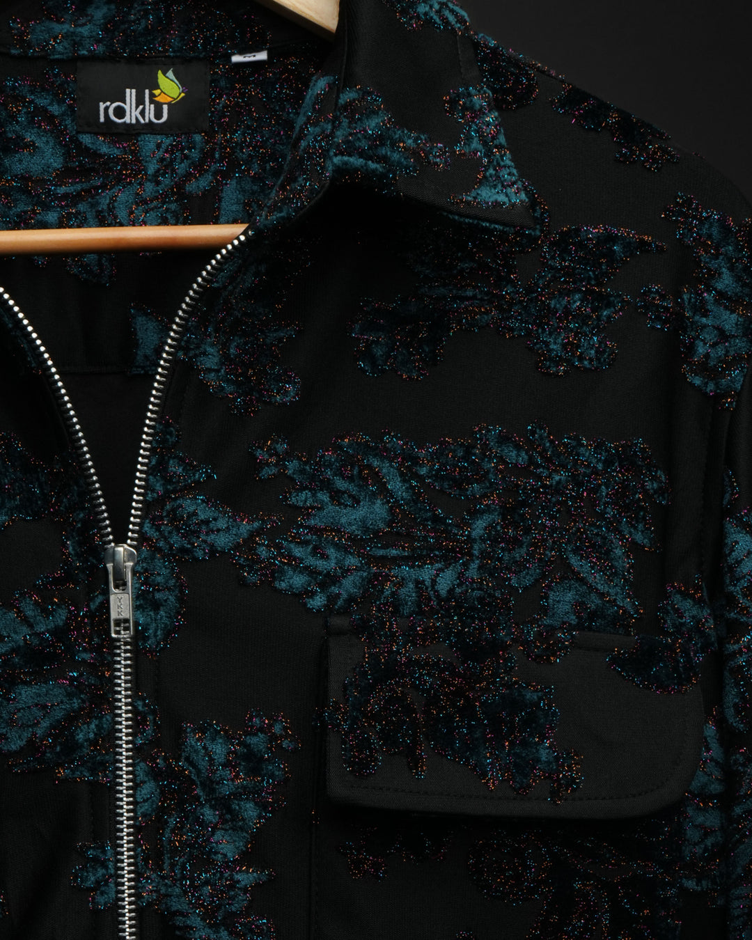 Moonlit Flora * Zip Shirt #168