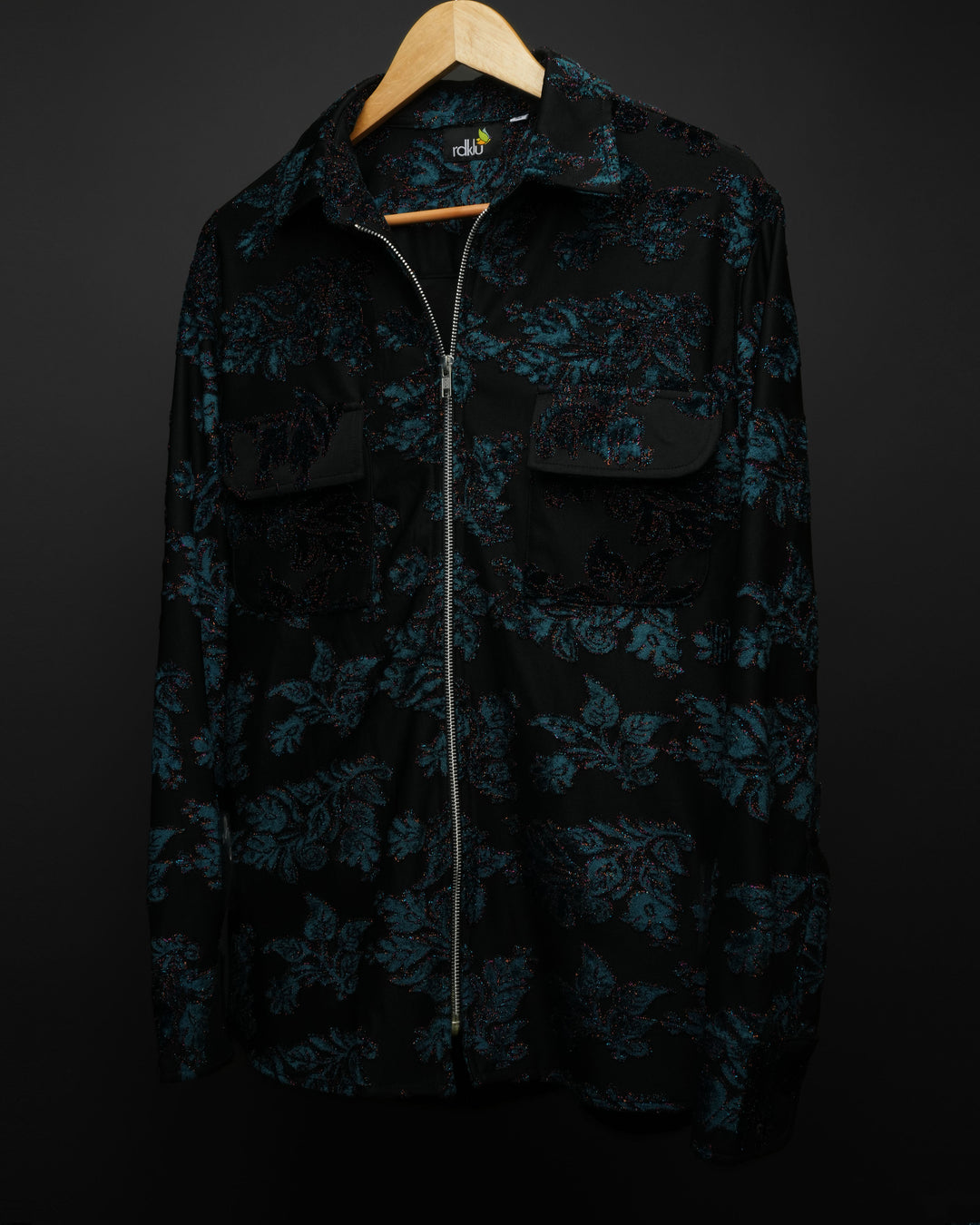 Moonlit Flora * Zip Shirt #168