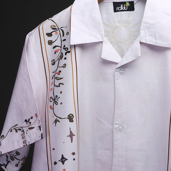 HALO * Cuban Collar Shirt For Men #136