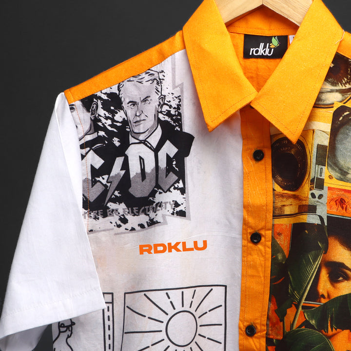KAME COASTLINE * Printed Shirt For Men #132