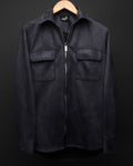 Suede Zip Shirt #160