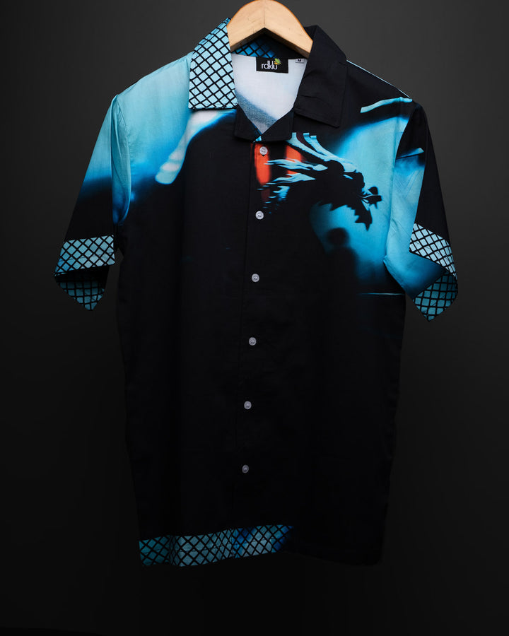 Ember * Cuban Collar Shirt #163
