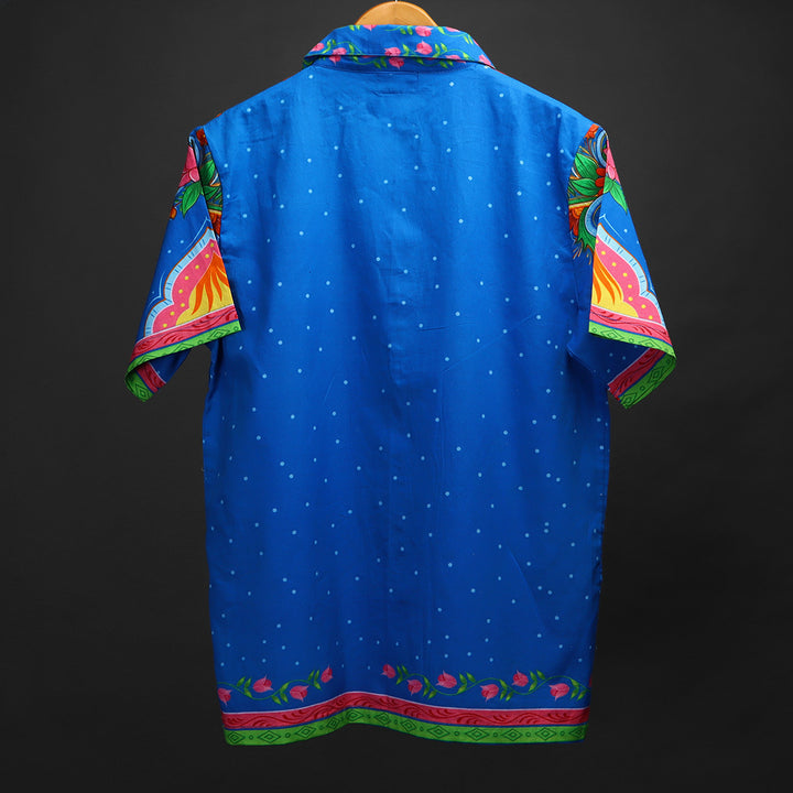 Cuban Collar Shirt For Men #139