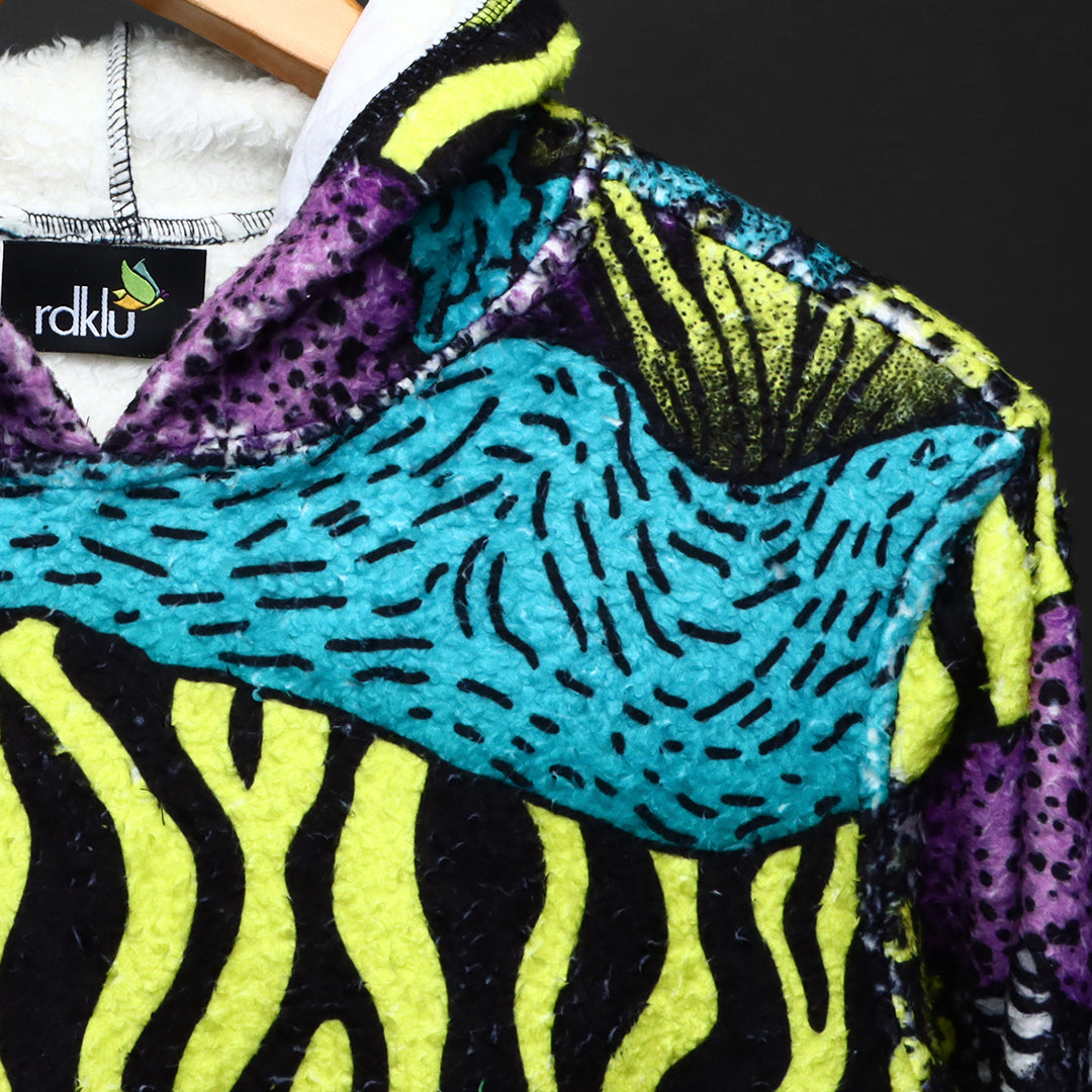 Unisex Printed Fur Hoodie #27