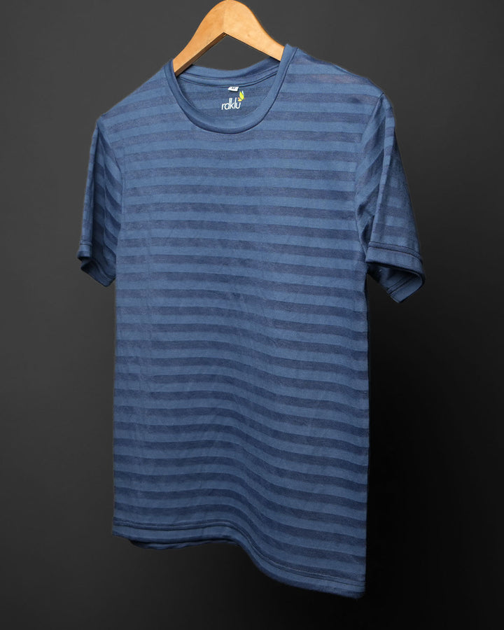 SLATE STRIPE TEE #70