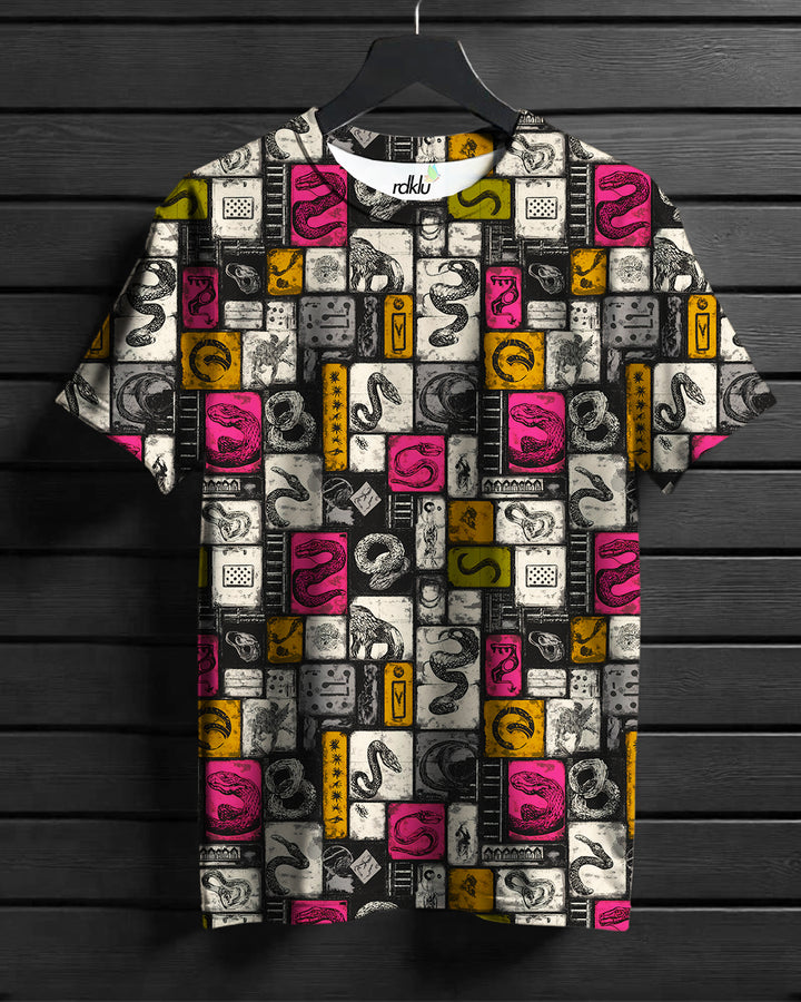 Viper Grid * Printed TEE #371