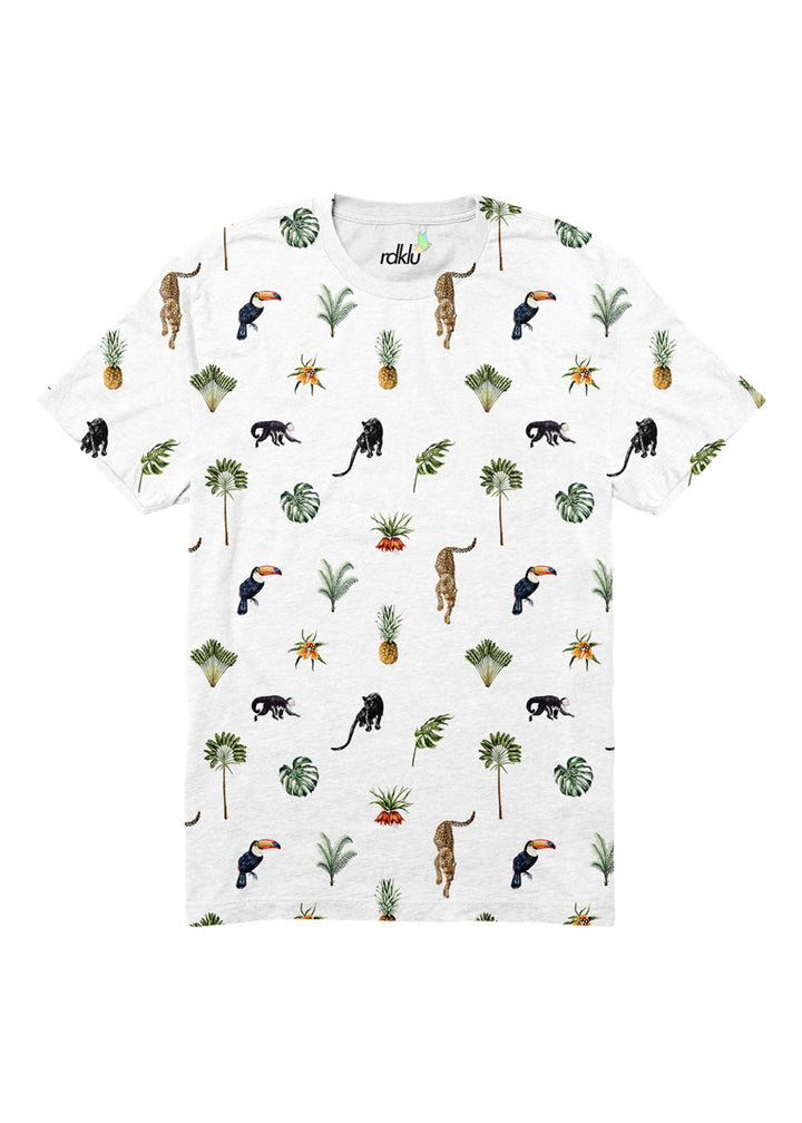 Coastal Jungle * Cotton Printed Tee #70