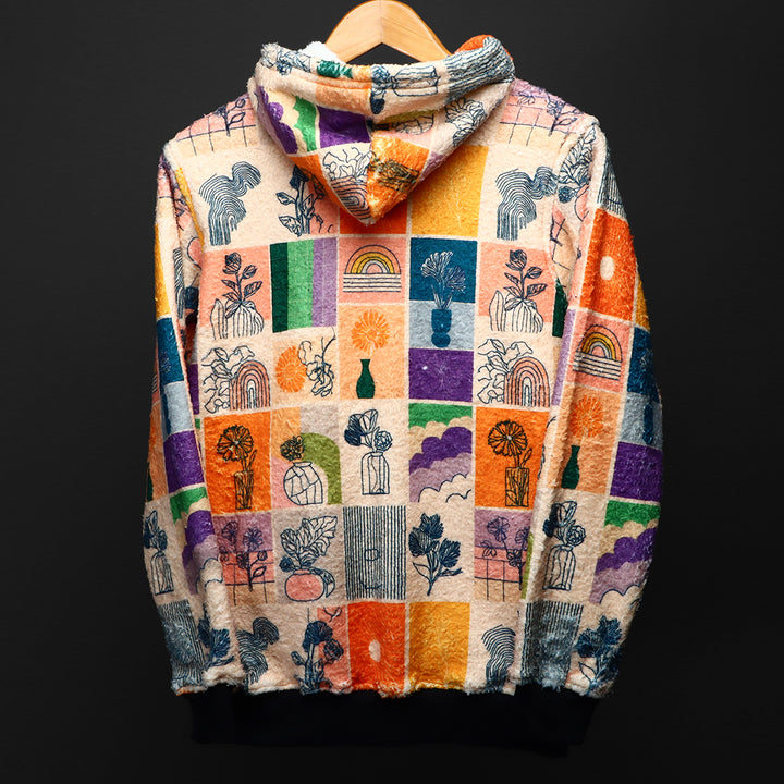 Unisex Printed Fur Hoodie #29