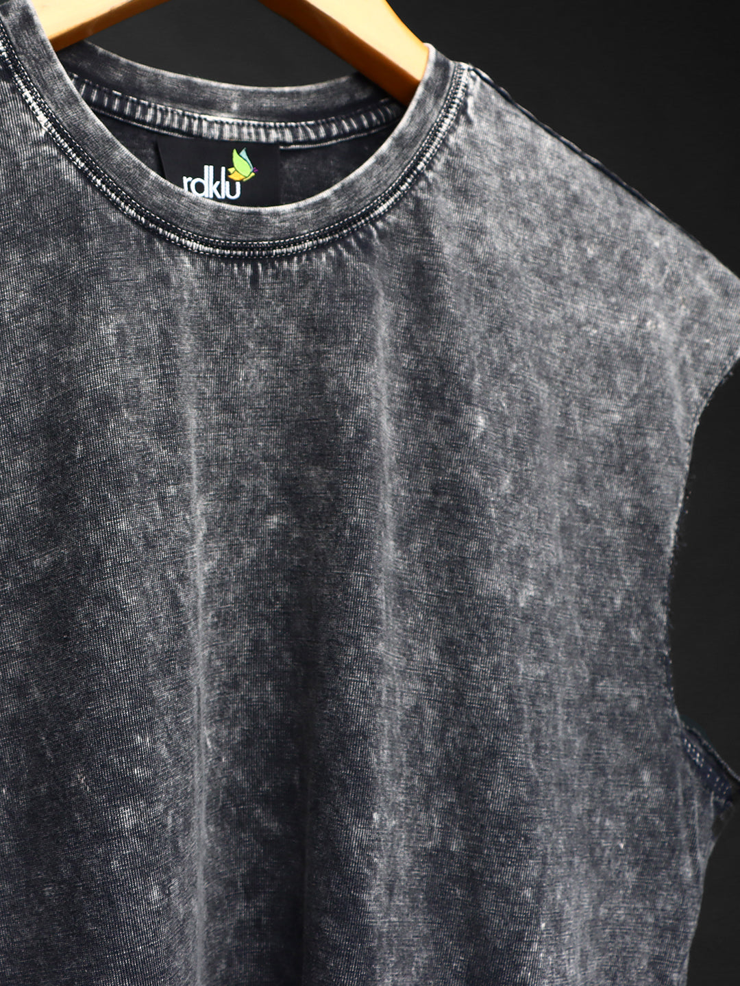 WASHED OUT BASIC * Sleeveless Vest#8