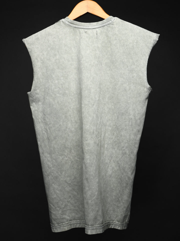 WASHED OUT BASIC * Sleeveless Vest#7