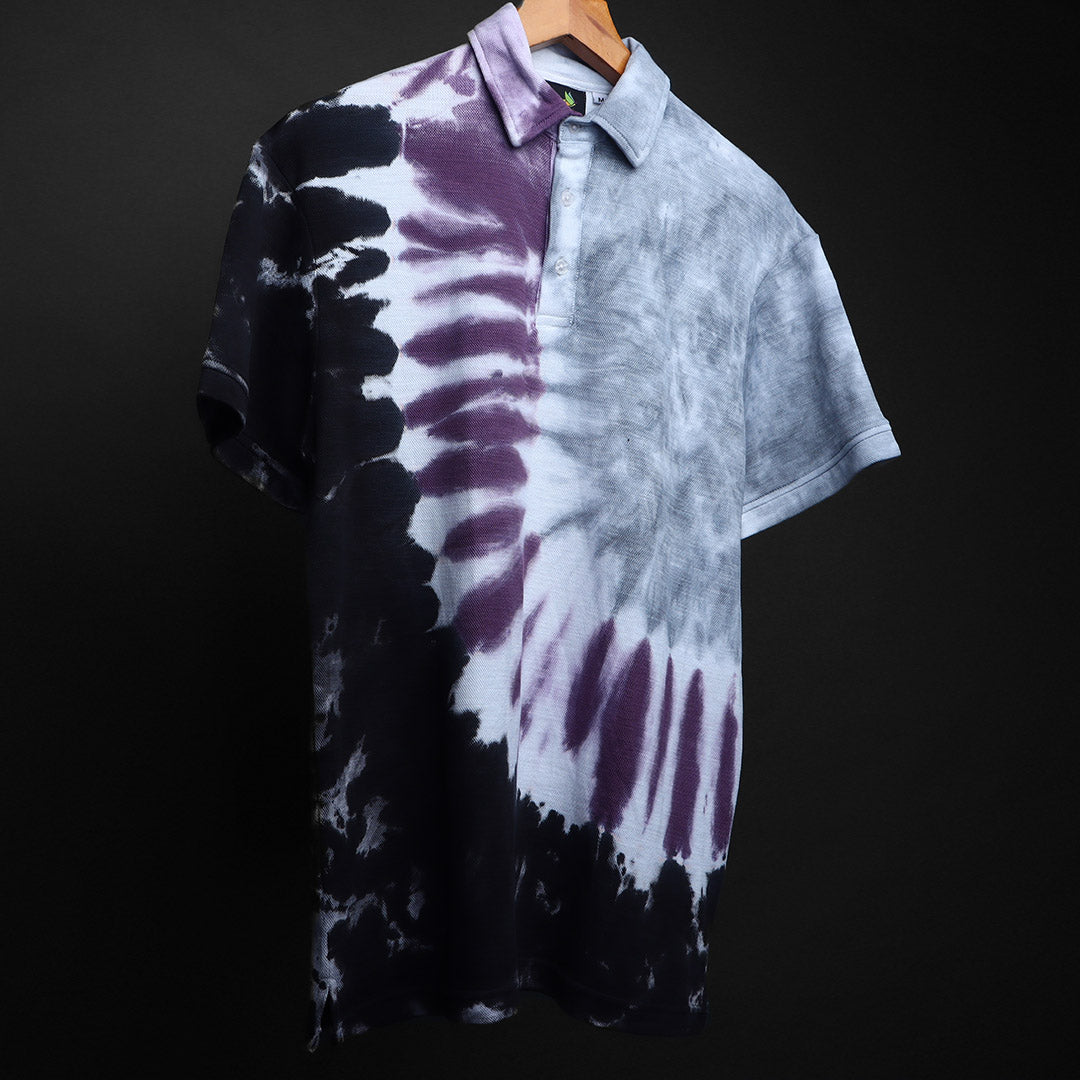 Tie Dye Polo Tee#16