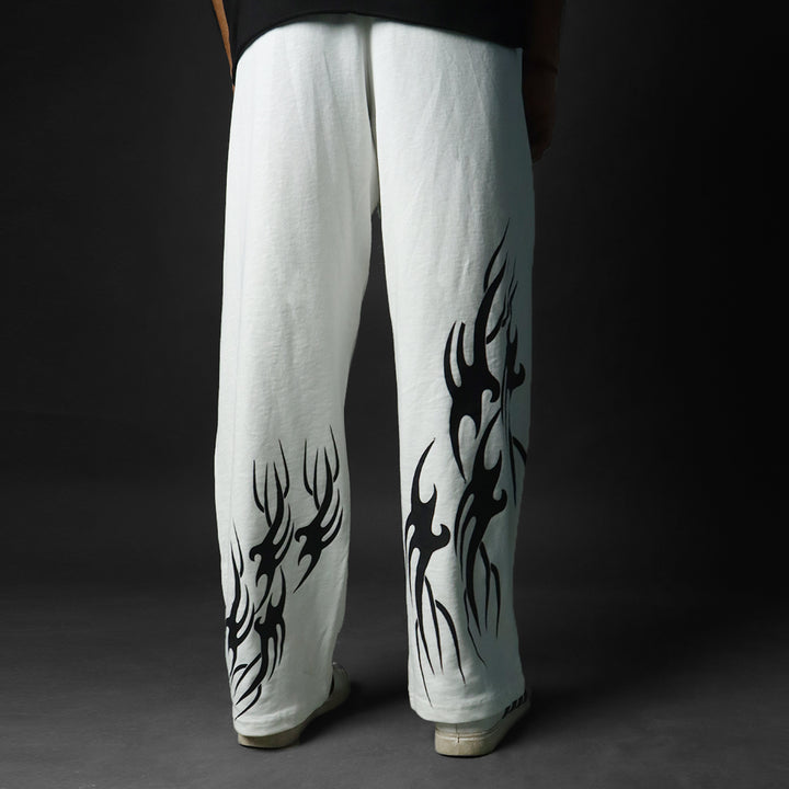 HERETIC * Printed Wide Leg Pant # 20