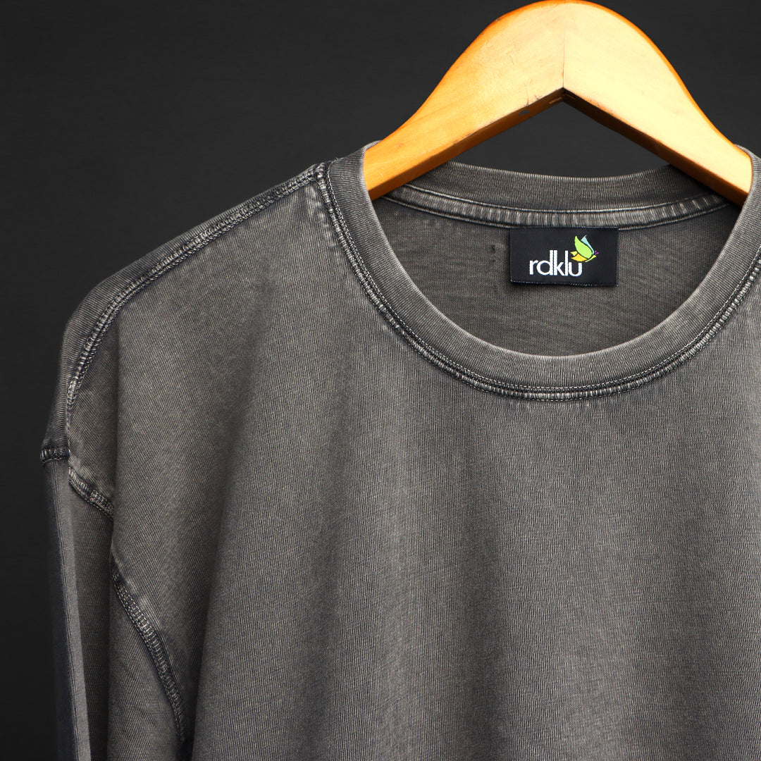 IRON FADE - STONE WASH * HEAVY GSM SWEATSHIRT #21