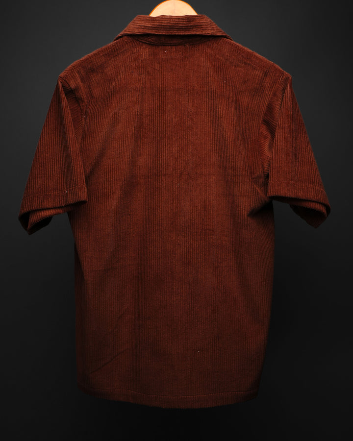 Copper Drift * Corduroy Zipper Shirt #170