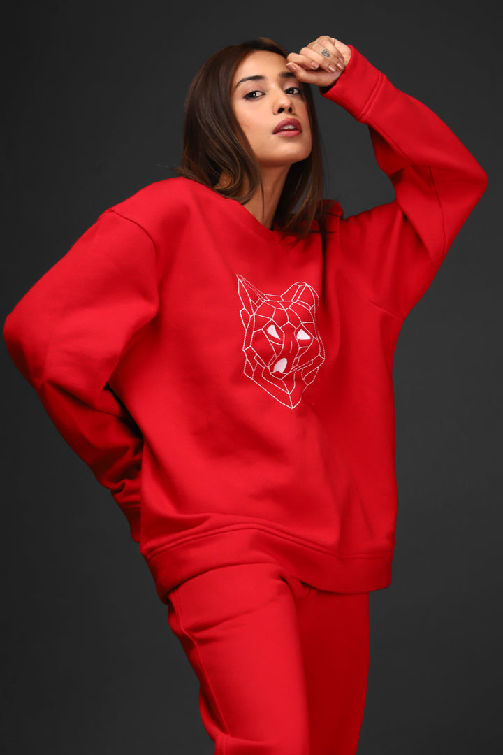 WOLF - Unisex Embroidered Co-ord Set#3