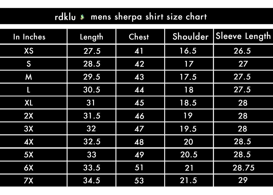 RDKLU - Sherpa Shirt For Men#34