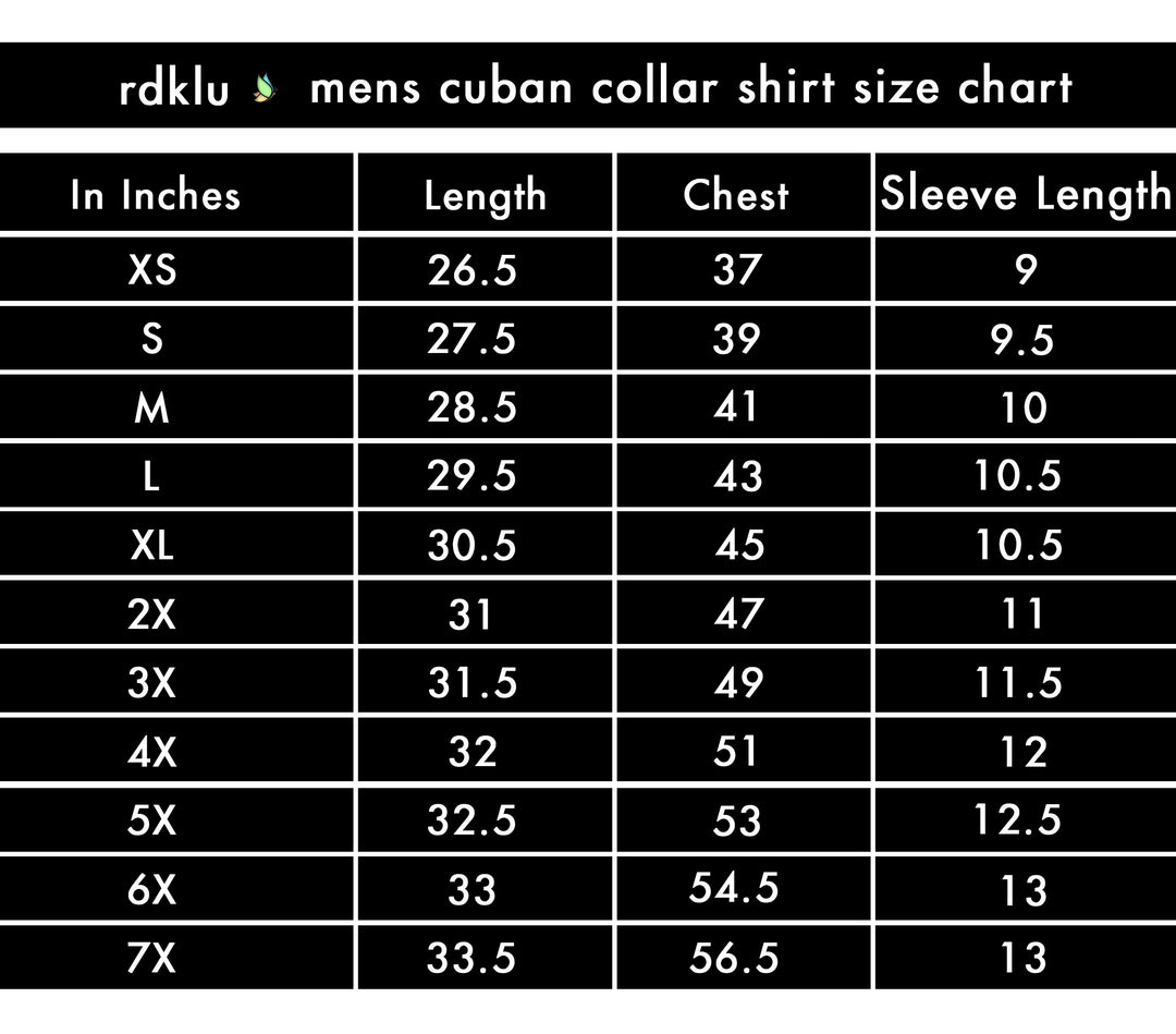 Printed Cuban collar Shirt For Men #22